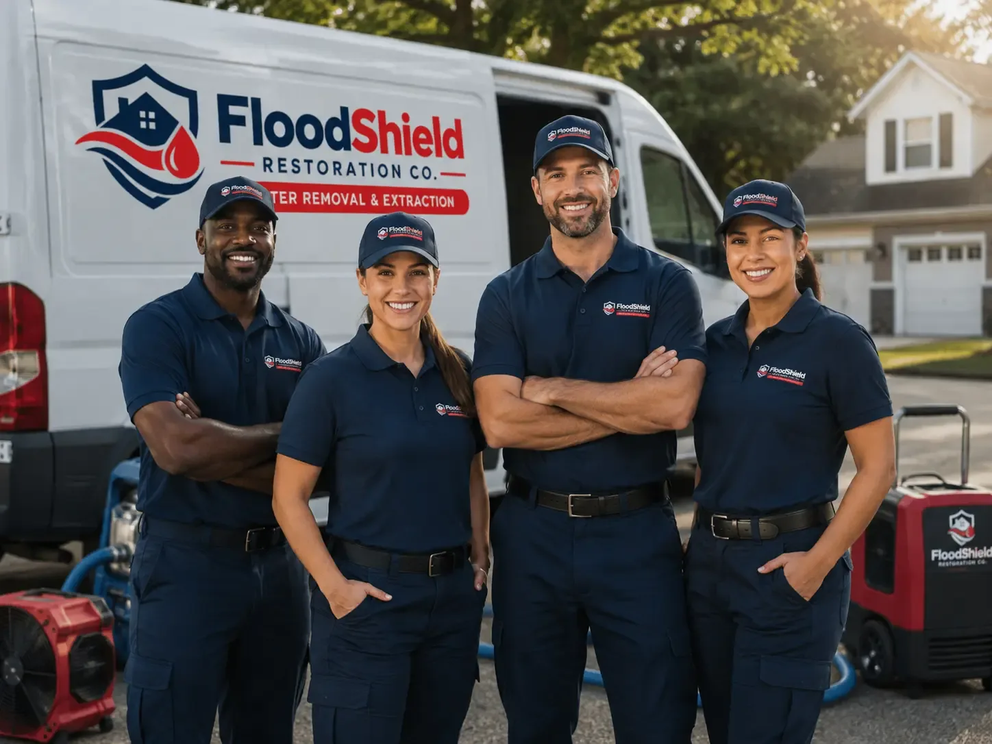 Flood Damage Restoration company in Little Cedar, IA
